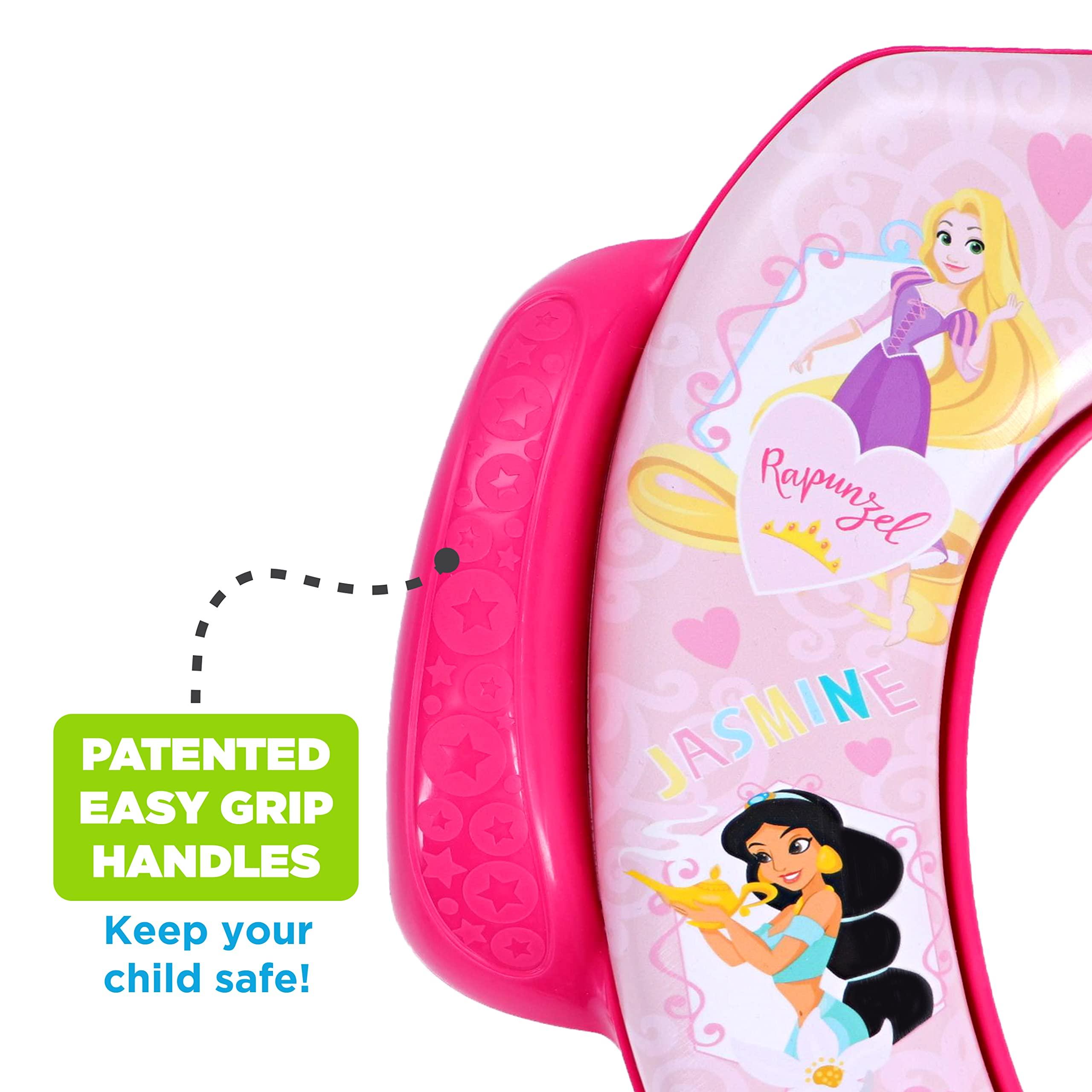 Disney Disney Princess "Loving Life" Soft Potty Seat and Potty Training Seat - Soft Cushion, Baby Potty Training, Safe, Easy to Clean