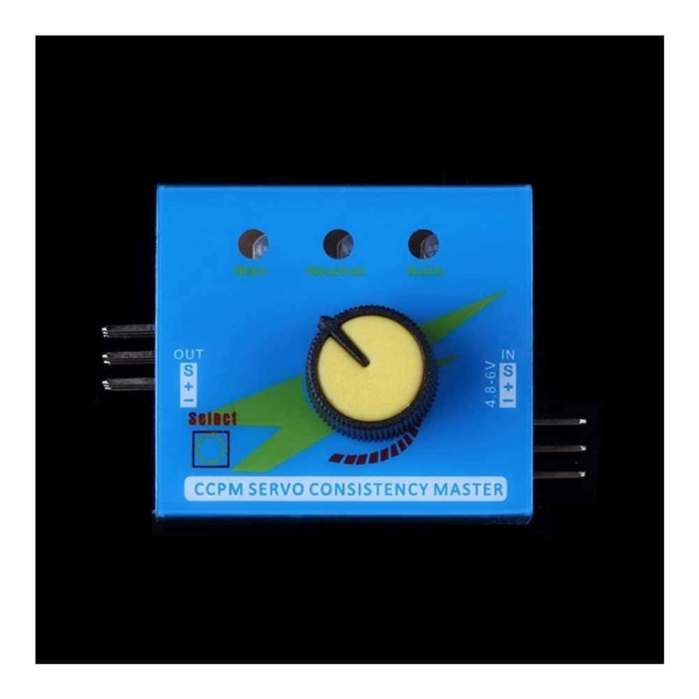 KEYESMINER KEYESMINER Drone Accessories Multi Servo Tester 3CH ECS Consistency Speed Controler Power Channel CCPM Meter Master Checker RC Dron Helicopter Parts RC Hobby Replaceable