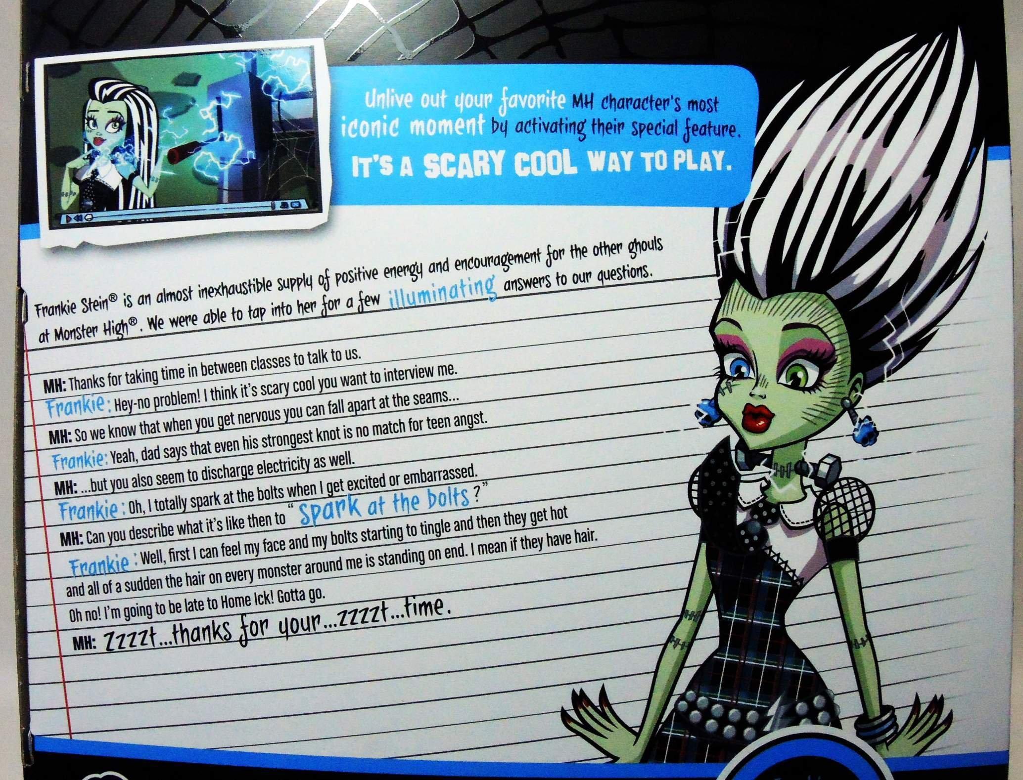 Monster High Monster High It\'s Alive Frankie Stein Doll