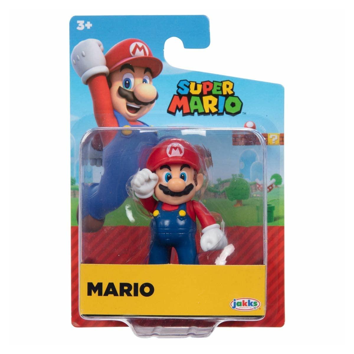 (Nintendo Sales) Jakks Pacific Super Mario World of Nintendo 2.5 Inch Figure | Mario