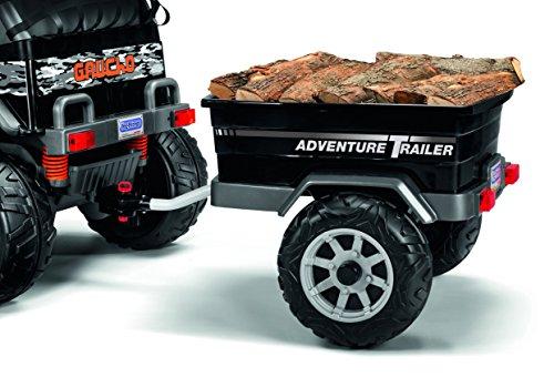 Peg Perego Peg Perego Adventure Trailer Ride On, Black