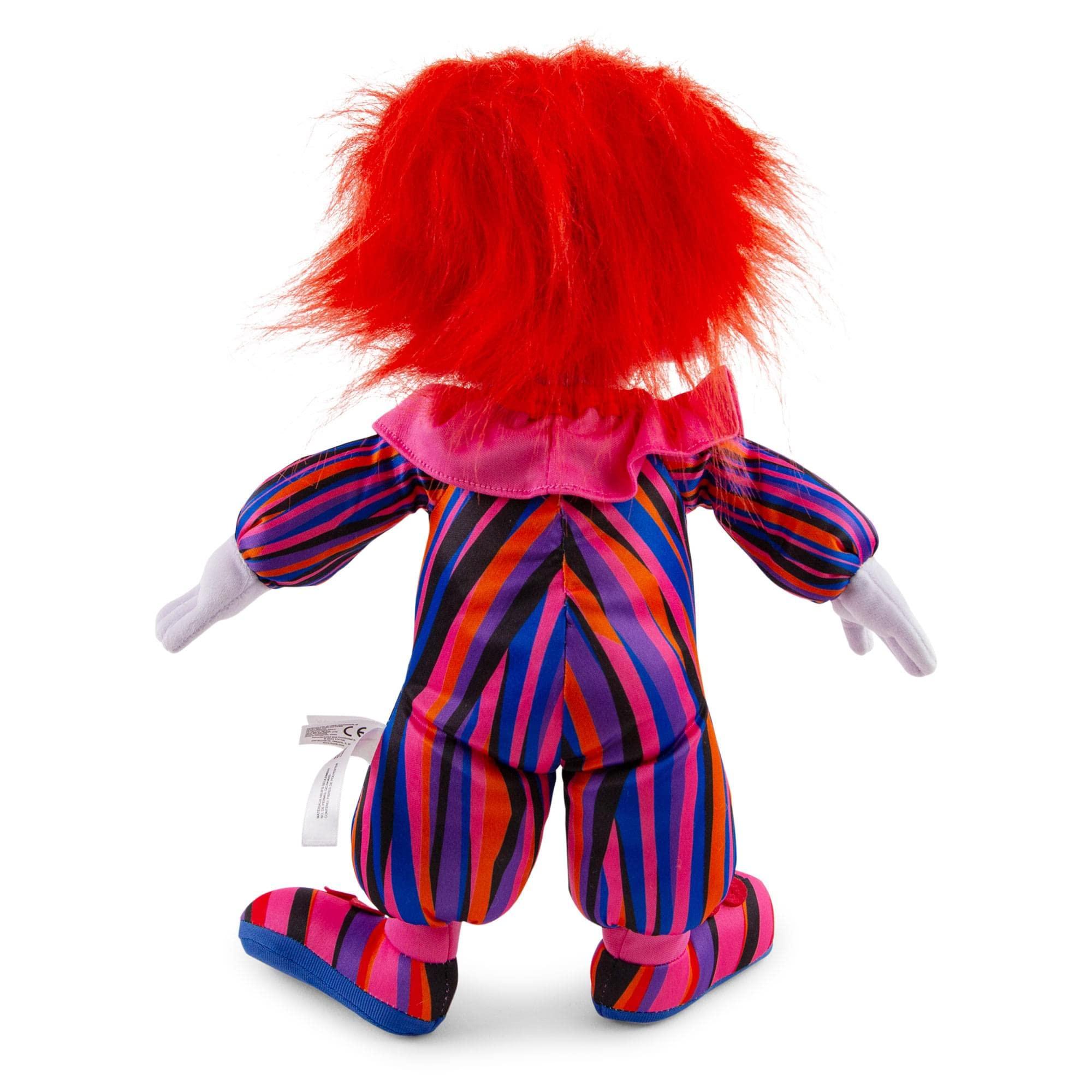 Toynk Killer Klowns from Outer Space Rudy 14-Inch Collector Plush Toy, Large Soft Stuffed Animal | 80s Horror Movie Collectibles