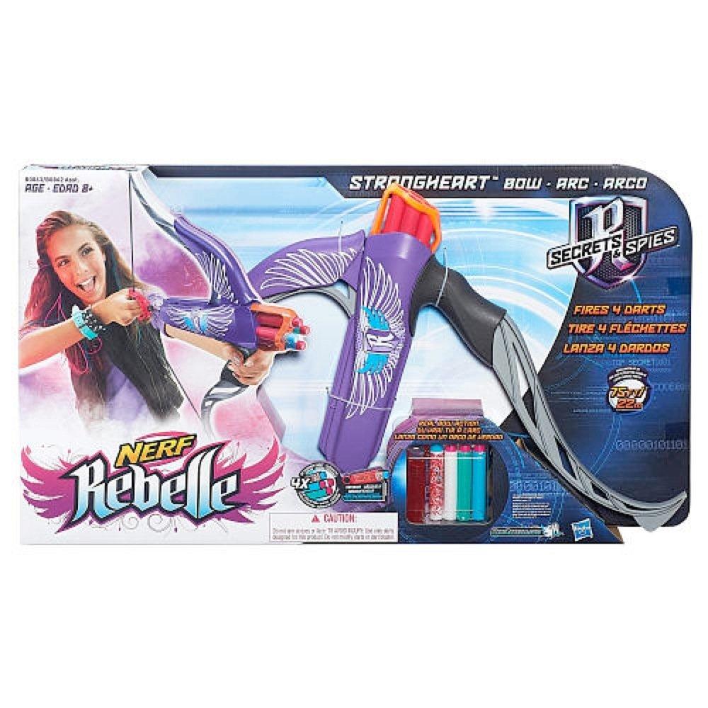 NERF NERF Rebelle Strongheart Bow Blaster (Purple)