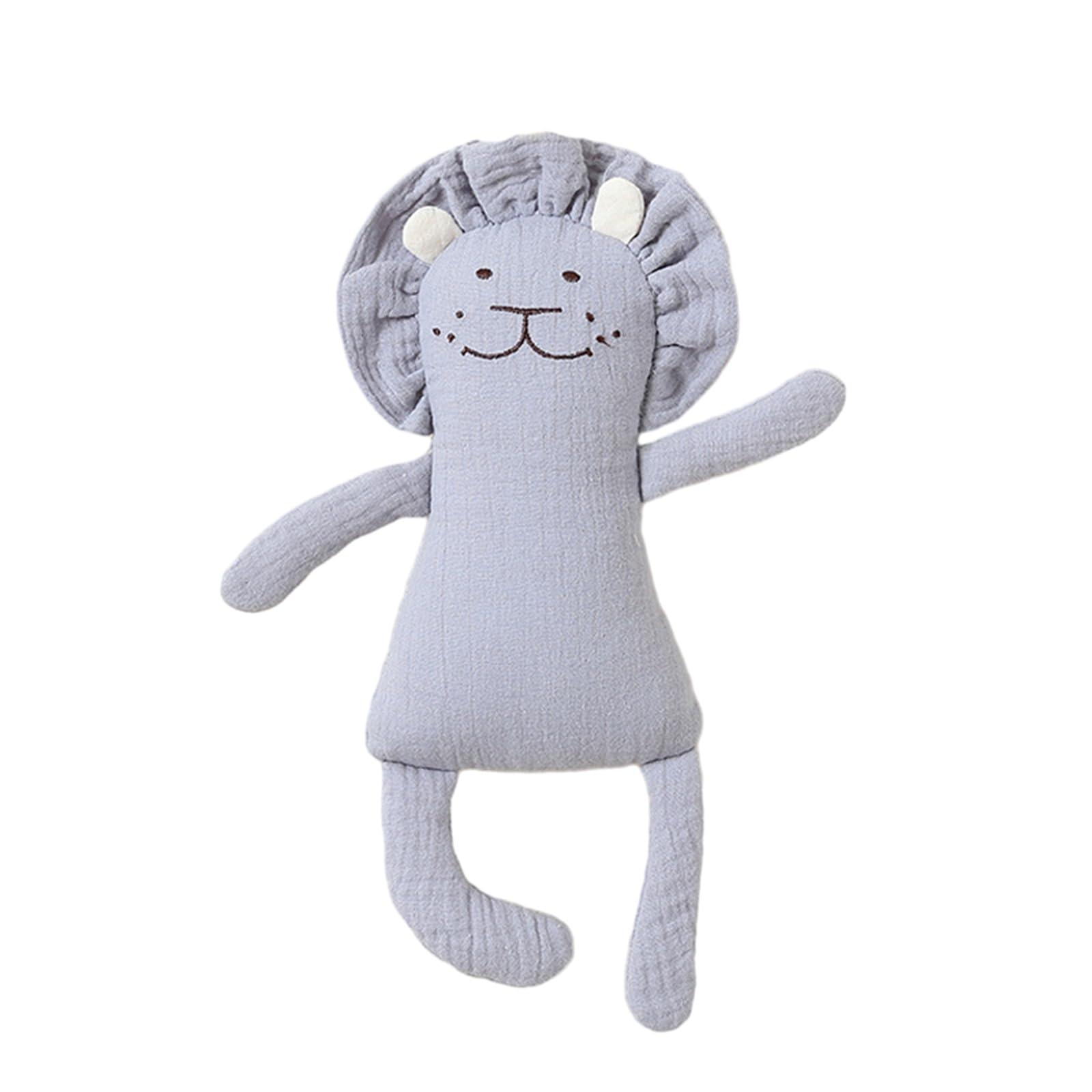 HOUNIIXIE Cartoon Newborn Soother Soothing Toy and Practical Pacifying Towel for Babies Provide Comfort and Security