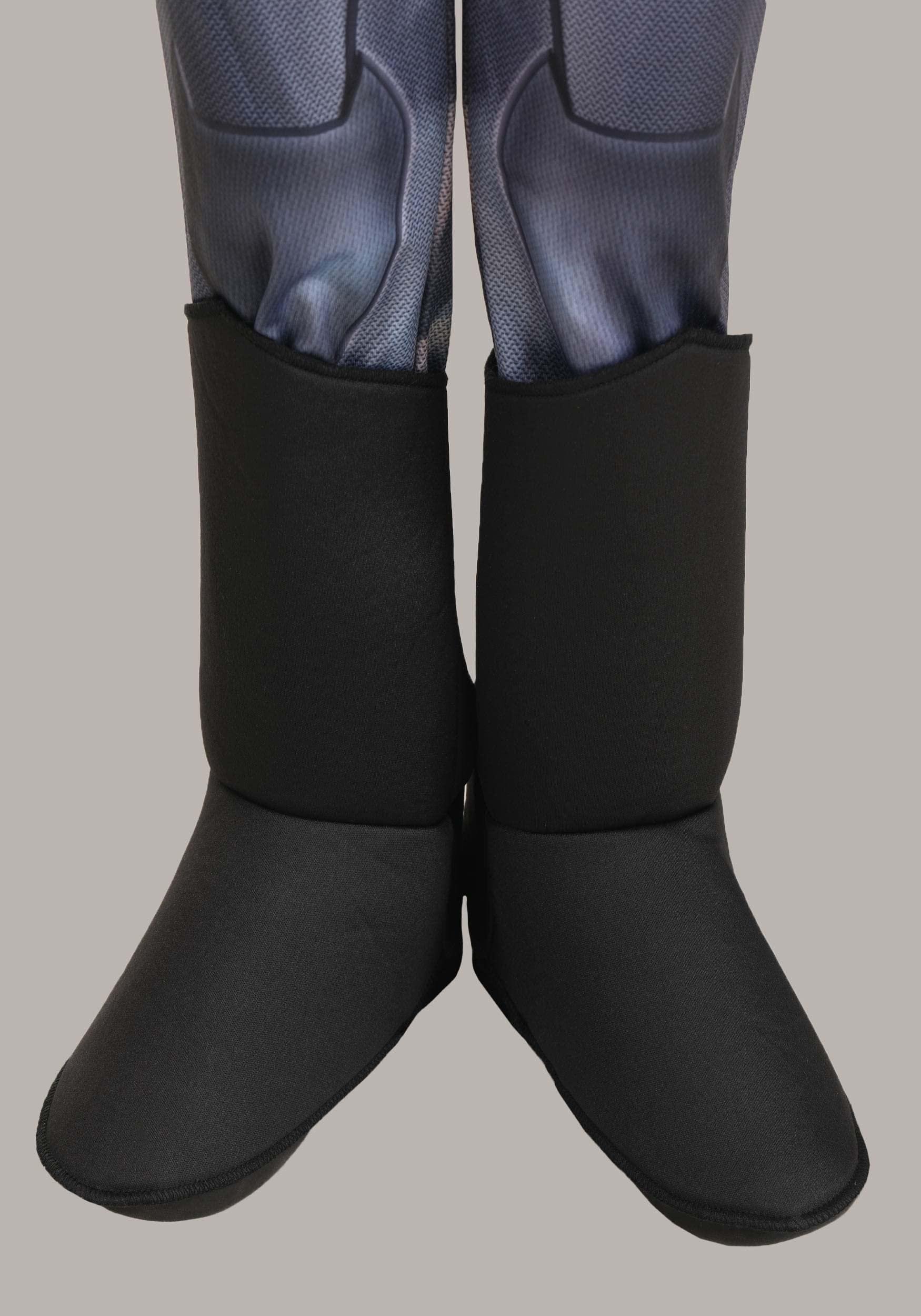 Fun Costumes Fun Costumes Deluxe DC Comics Batman for Kids, Black Superhero Suit, Cape & Mask for Parties & Halloween Medium