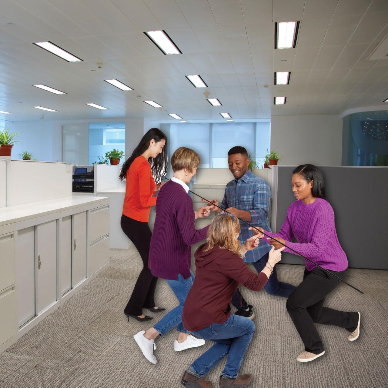 Trainers Warehouse Trainers Warehouse Helium Stick | Build Teams and Communication Skills - Easy to Facilitate - Fast & Flexible - Success for Leadership & Listening - Easy to Carry