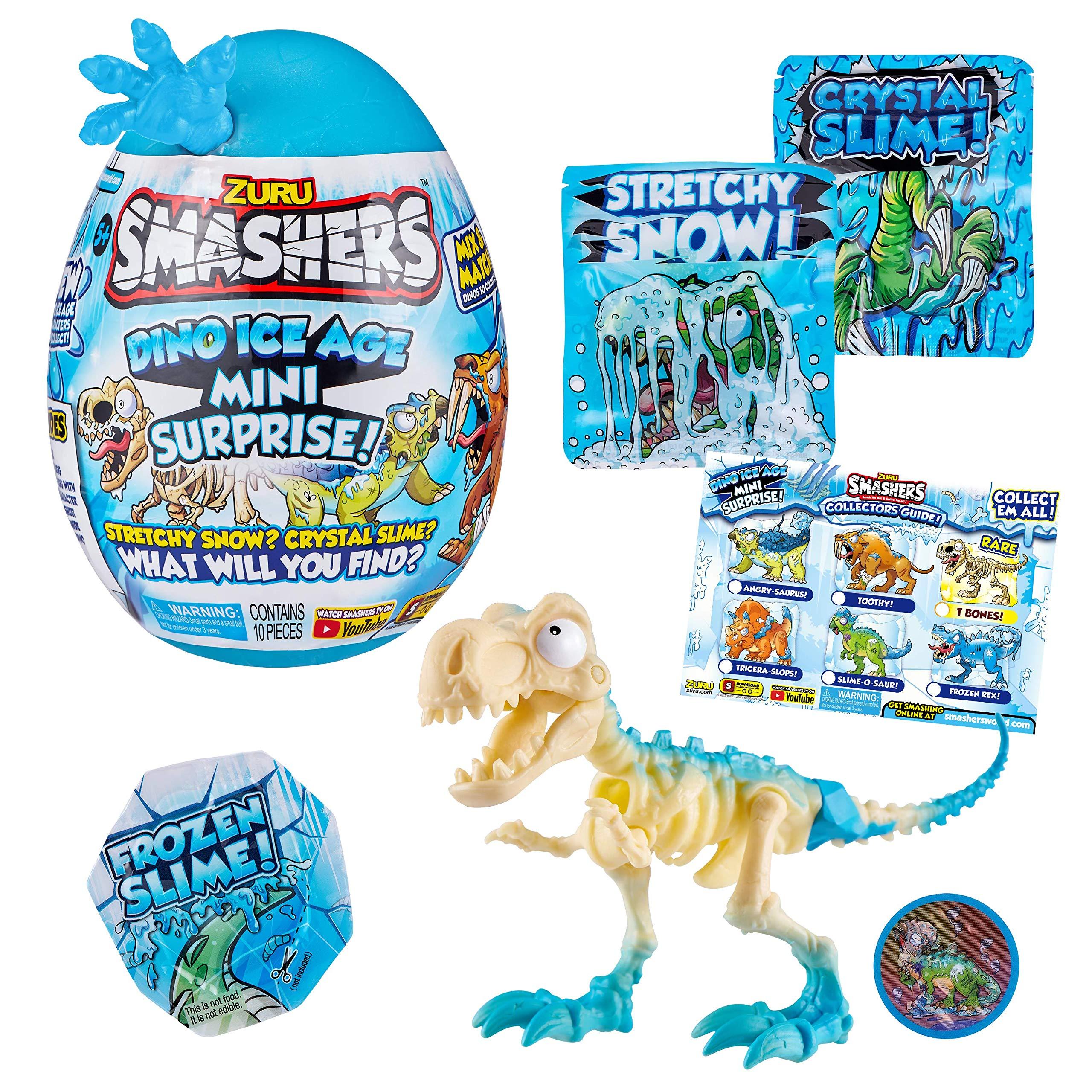 Smashers Smashers Dino Ice Age Mini Surprise Egg - T Rex Skeleton (7456) Color May Vary