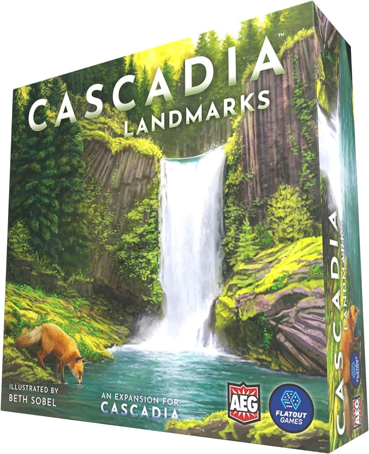Generic Cascadia Board Game Landmarks Expansion