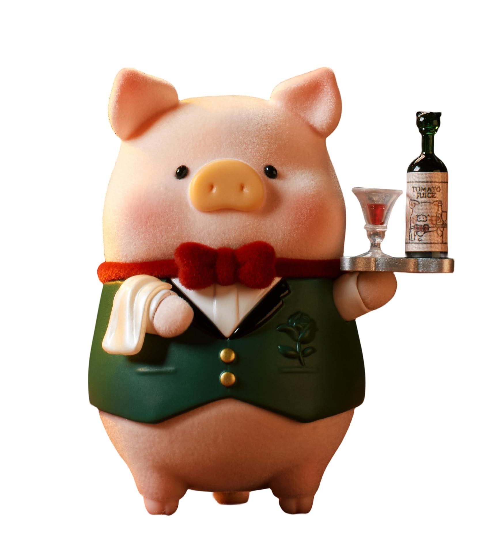 maidimiao maidimiao Lulu The Piggy Pigchelin Restaurant Series 1PC Cute Pig Blind Box Figures Collectible Toys Kawaii Birthday Gifts