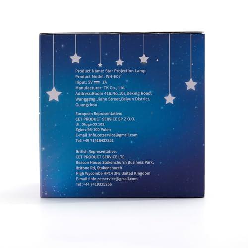 One Fire One Fire Night Light for Kids Toys, 96 Lighting Modes Star Projector 360 Rotating+6 Films Kids Night Light Projector, Rechargeable Lamp for Bedroom, Stars for Ceiling Projector for Bedroom Decor