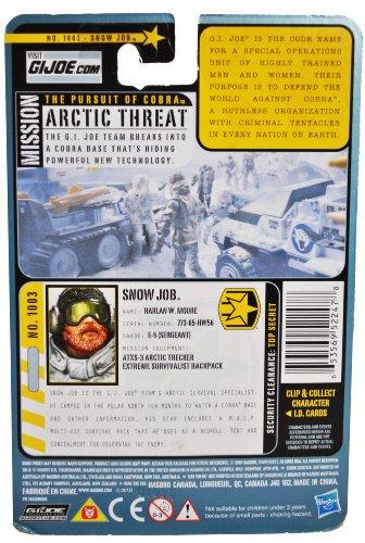 Hasbro Hasbro G.I. Joe The Pursuit of Cobra Snow Job Action Figure 3.75 Inches