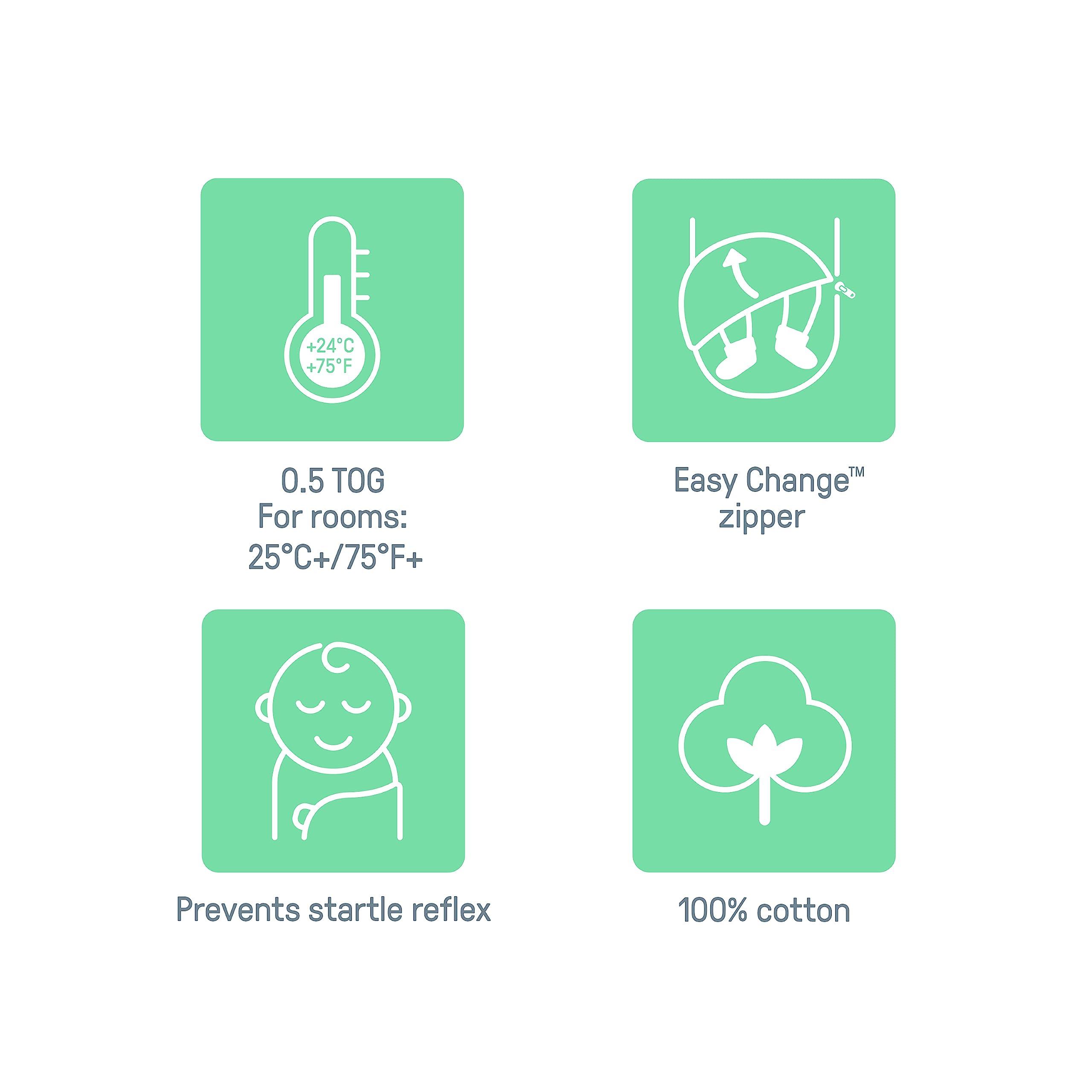 SwaddleMe SwaddleMe by Ingenuity Original Swaddle - Size Large, 3-6 Months, 3-Pack (Mountaineer) & by Ingenuity Original Swaddle - Size Small/Medium, 0-3 Months, 3-Pack (Criss Cross Polka Dot)