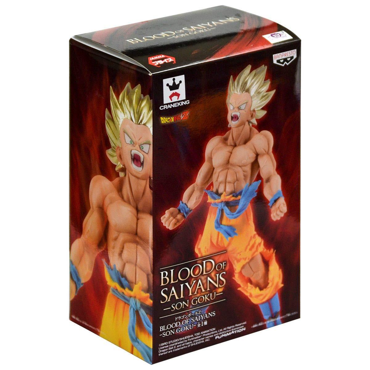 Banpresto Banpresto Dragon Ball Z Blood of Saiyans Son Goku Action Figure