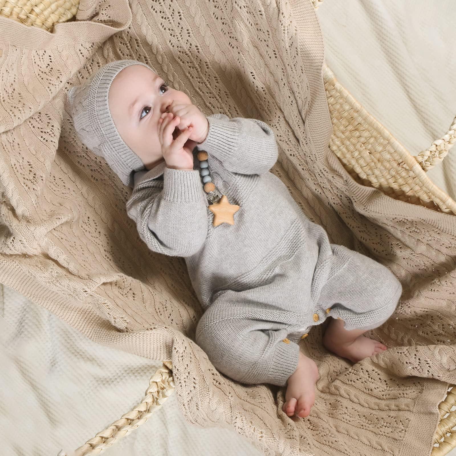 LAWKUL LAWKUL Neutral Baby Blankets Cotton Baby Girl Receiving Blankets Infant Swaddle Baby Blanket Newborn Gender Neutral Nursery Decor Size 40x30 Inches