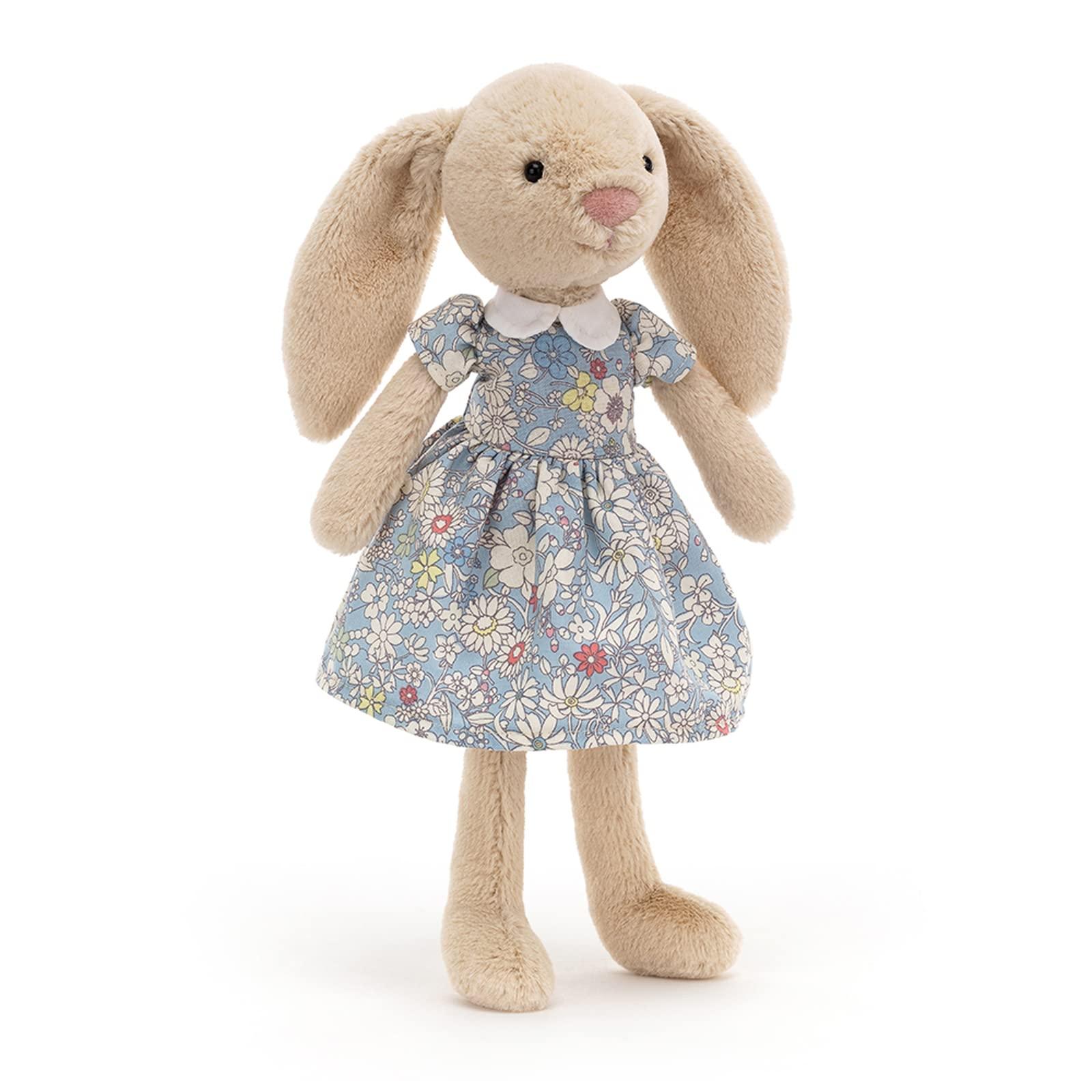 Jellycat Jellycat Lottie Bunny Floral Stuffed Animal, 11 inches | Rabbit & Bunny Plush Toy | Classic Children\'s Gift