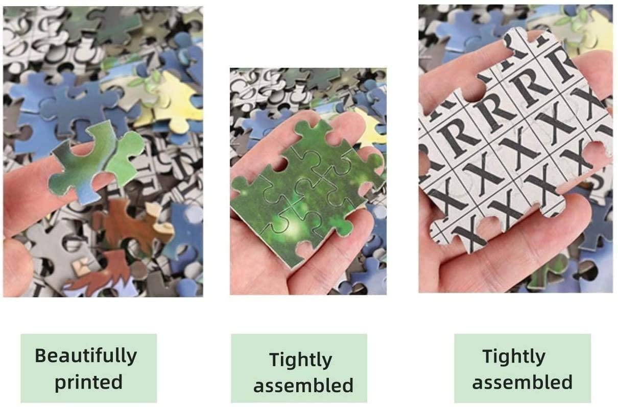 Contrence Jigsaw Puzzles 500 Pieces for Adults Circus Funny Clown Every Piece is Unique, Softclick Technology Means Pieces Fit Together Perfectly