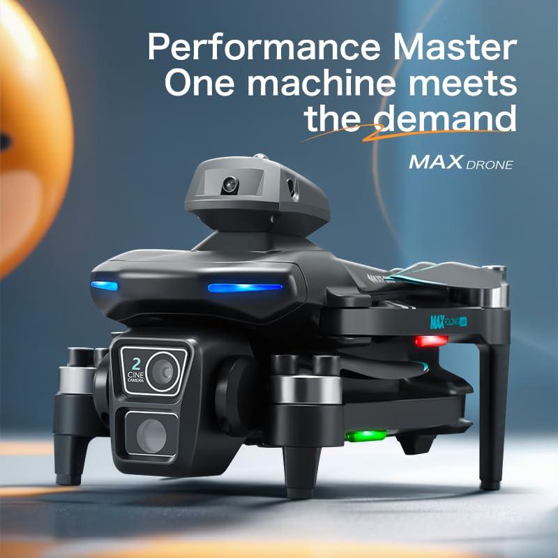 VIRC XT606 RC Mini Drone GPS Combo 2 Batteries 4K dual HD 3 camera FPV Brushless Avoidance Quadcopter Dron XT606 Drone