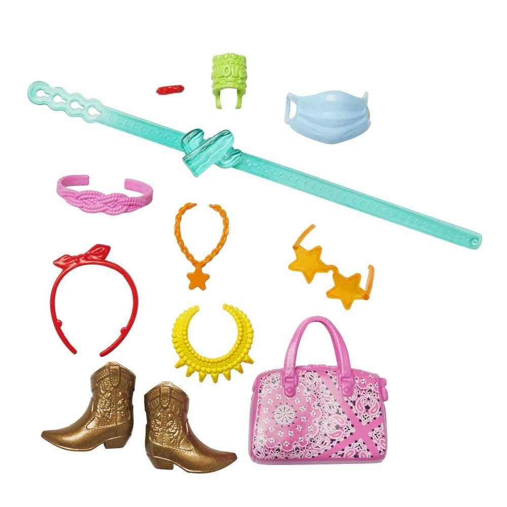 Barbie Barbie Accessories Travel Pack With 11 Storytelling Pieces For Barbie Dolls