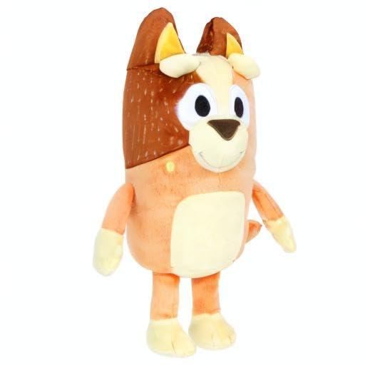 Bluey Bluey - 14\" Talking Chilli (Mum) Plush - Interactive - Plush Toy with 9 Phrases Theme Song