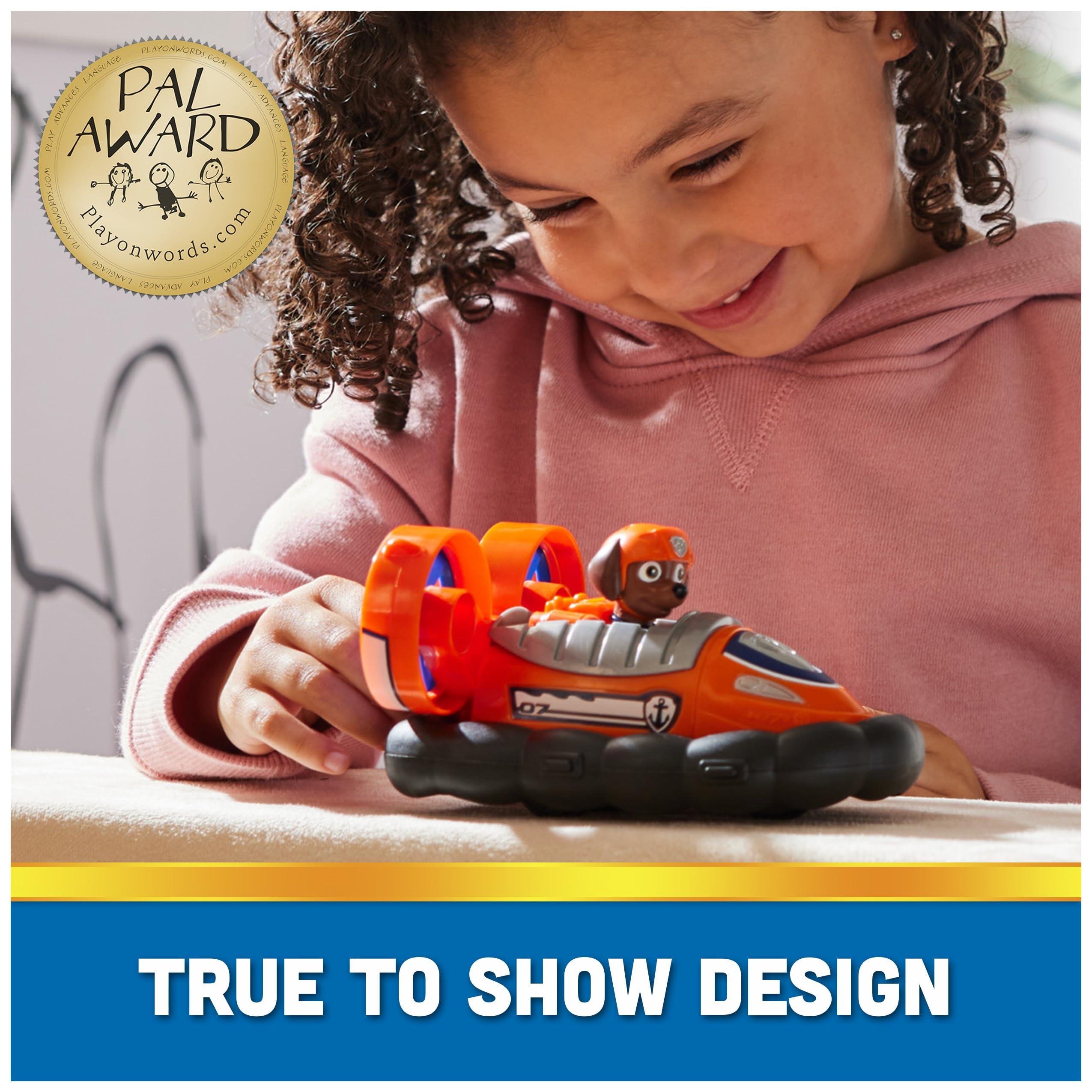 Paw Patrol Paw Patrol AEROSLIDER + Zuma Figure Car Zuma Hoverboard with 1 Figure Zuma Paw Patrol 6069048 Children's Toys 3 Years +