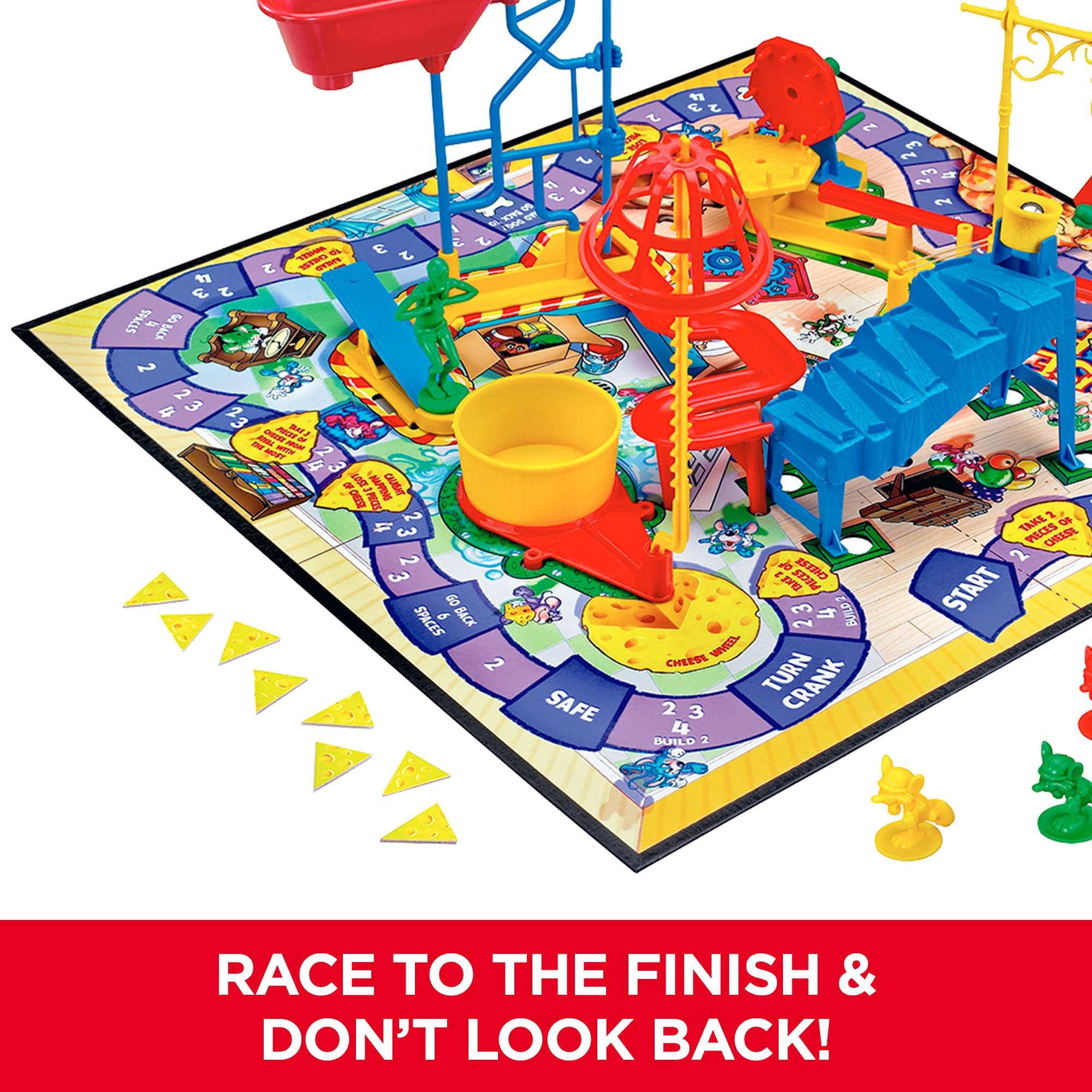 Hasbro Hasbro Gaming Mouse Trap Kids Board Game, Family Board Games for Kids, Kids Games for 2-4 Players, Family Games, Kids Gifts, Ages 6 and Up (Amazon Exclusive)