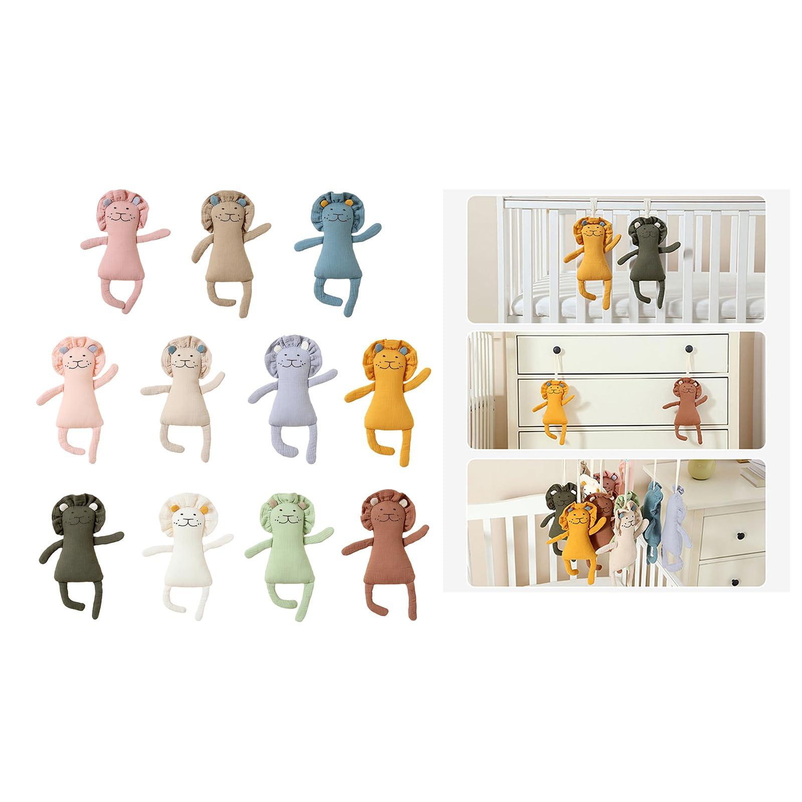 HOUNIIXIE Cartoon Newborn Soother Soothing Toy and Practical Pacifying Towel for Babies Provide Comfort and Security