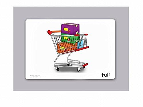 Yo-Yee Flashcards Yo-Yee Flashcards Bundle - 4 Sets of Adjectives and Opposites Flash Cards - Vocabulary Picture Cards for Preschoolers, Toddlers 2-4, Kids and Adults