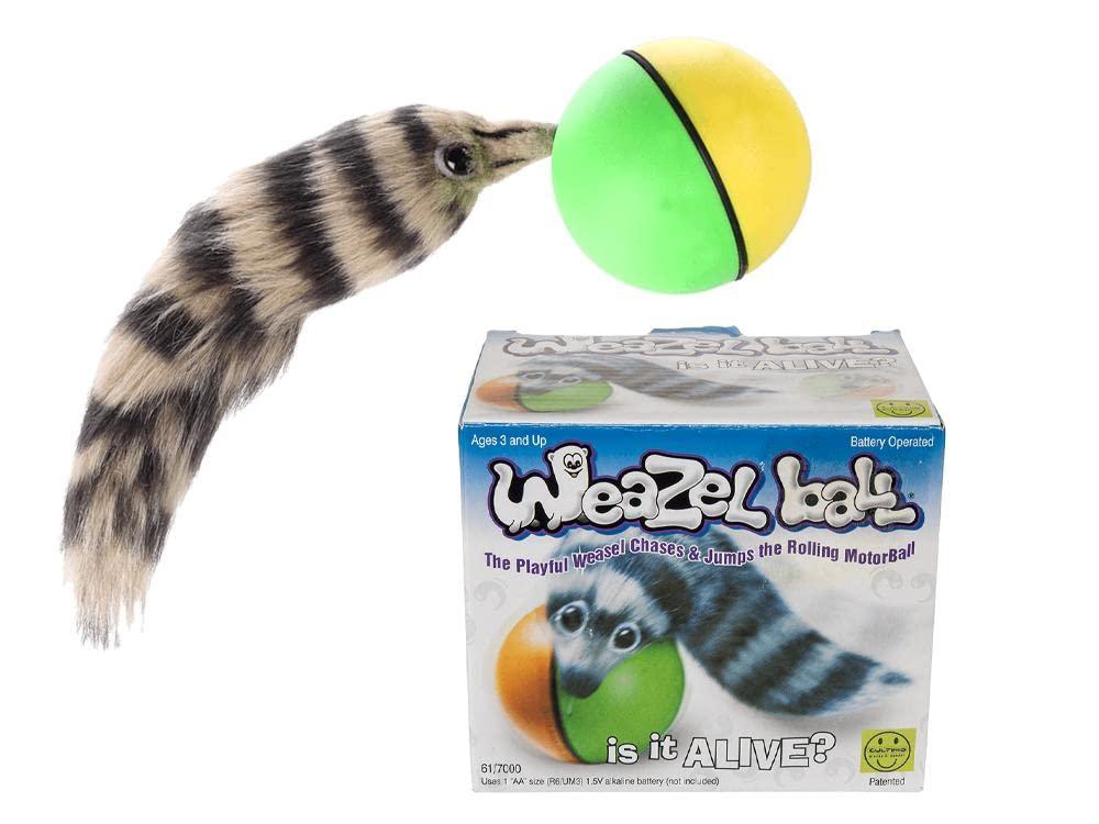 D.Y. Toy D.Y. TOY Weazel Ball - The Weasel Rolls with Ball