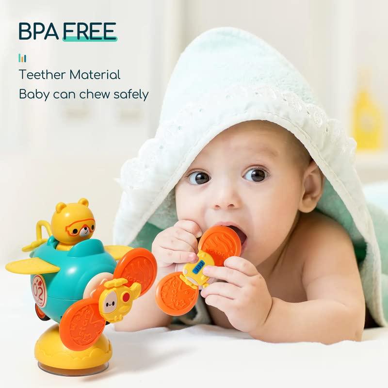 taotaotoys Baby Toys 6 to 12 Months Suction Cup for high Chair