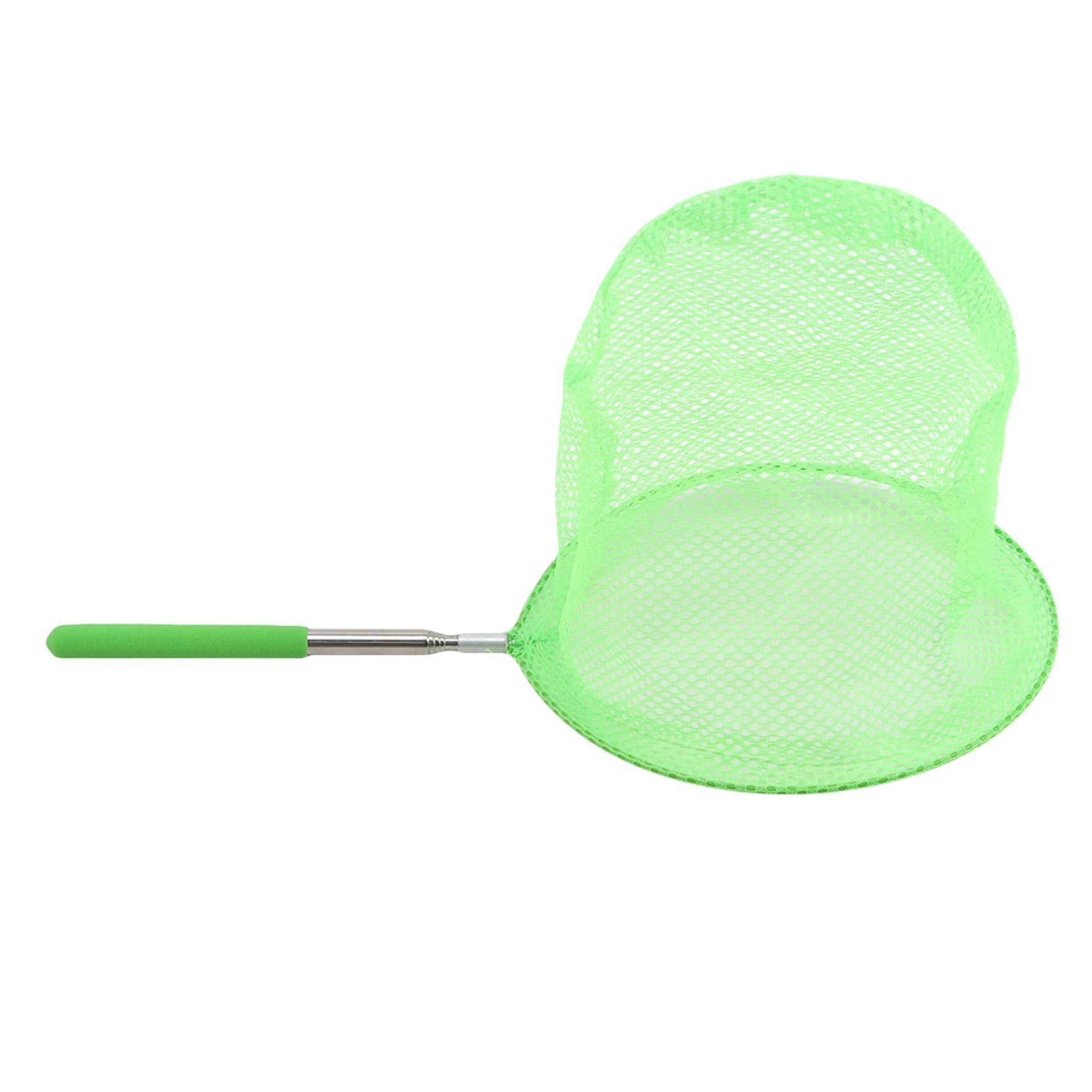 Essencedelight Essencedelight Telescopic Butterfly Net Dragonfly Nets Insect Collecting Net Bug Catching Net Extendable Bird Net Fishing Nets Outdoor Tools,Green