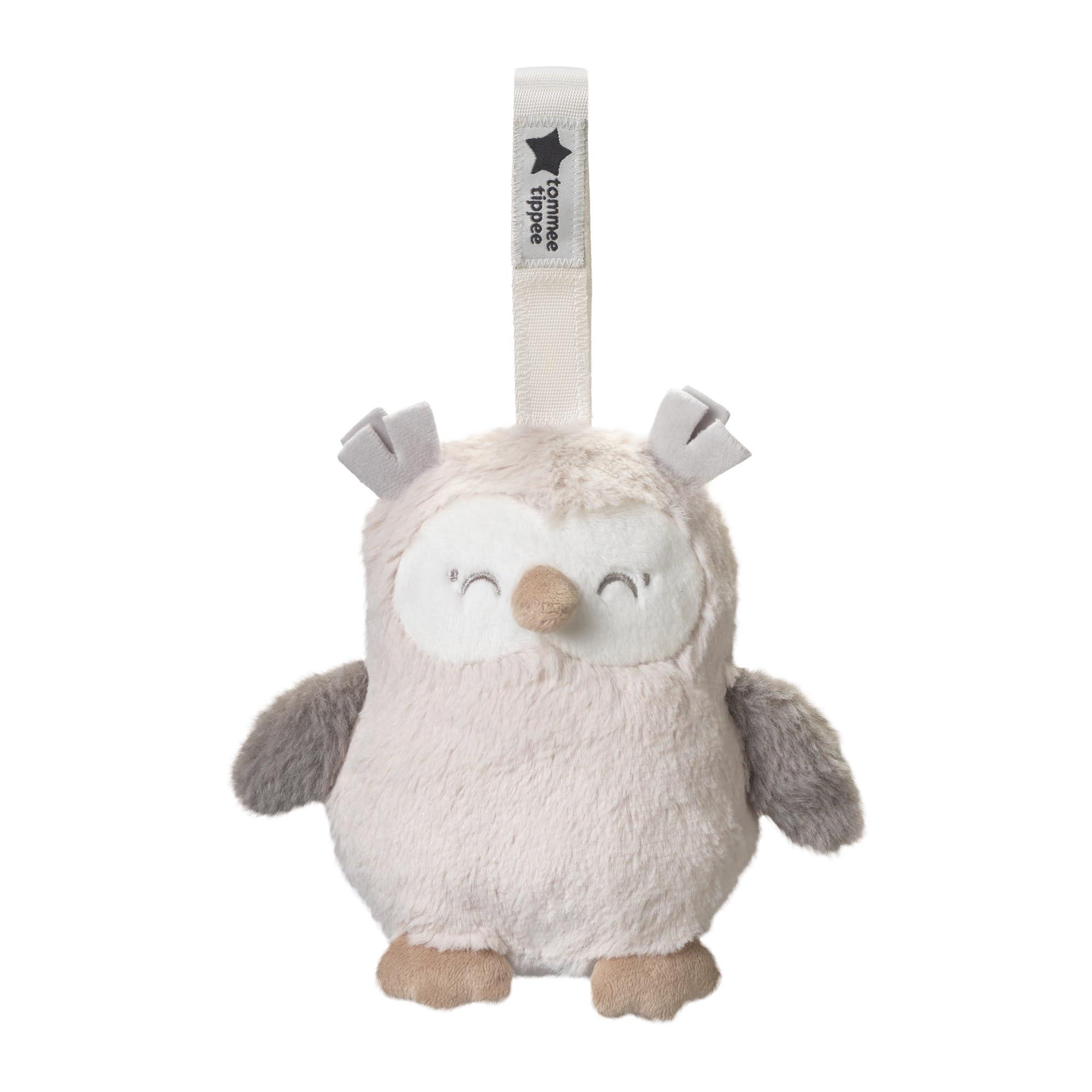 Tommee Tippee Tommee Tippee Mini OllieOwl Travel Nursery Sleep Aid, White Noise Machine, USB-Chargeable, 72 Hour Battery Life, Machine Washable
