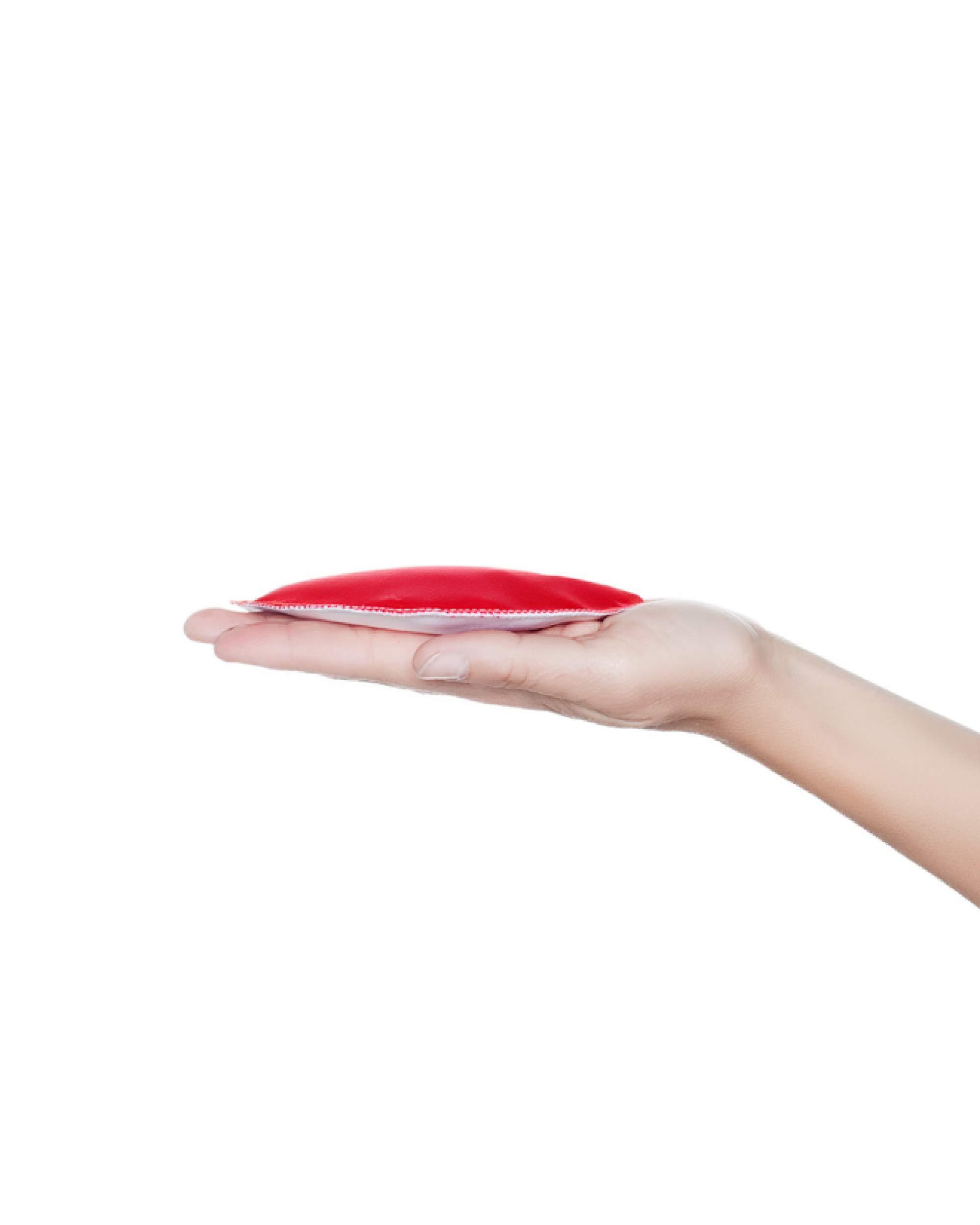 Pariday TendHer Reusable Soothing Breastfeeding Gel Pads with Absorbent Covers, Hot or Cold Packs for Nursing Pain Relief from Sore Nipples, Engorgement and Clogged Ducts, Pack of 2 Gel Packs and Sleeves