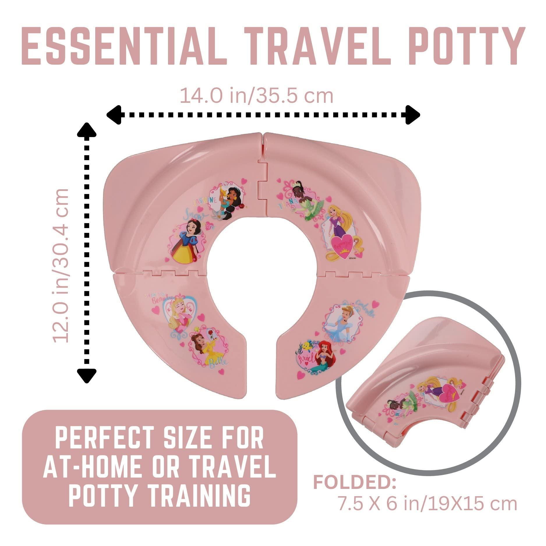 Disney Disney Princess "Loving Life" Folding Potty Seat - Travel Potty Training Seat