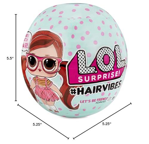 L.O.L. Surprise! L.O.L. Surprise! Hairvibes Dolls with 15 Surprises & Mix & Match Hairpieces