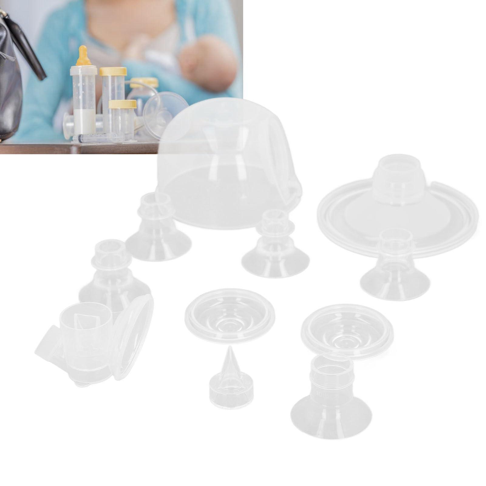 ANGGREK Silicone Breast Pump Flange Inserts, Comfort Reduce Swelling Wearable Breast Pump Flange Inserts for S9 S10 S12 for Daily Use