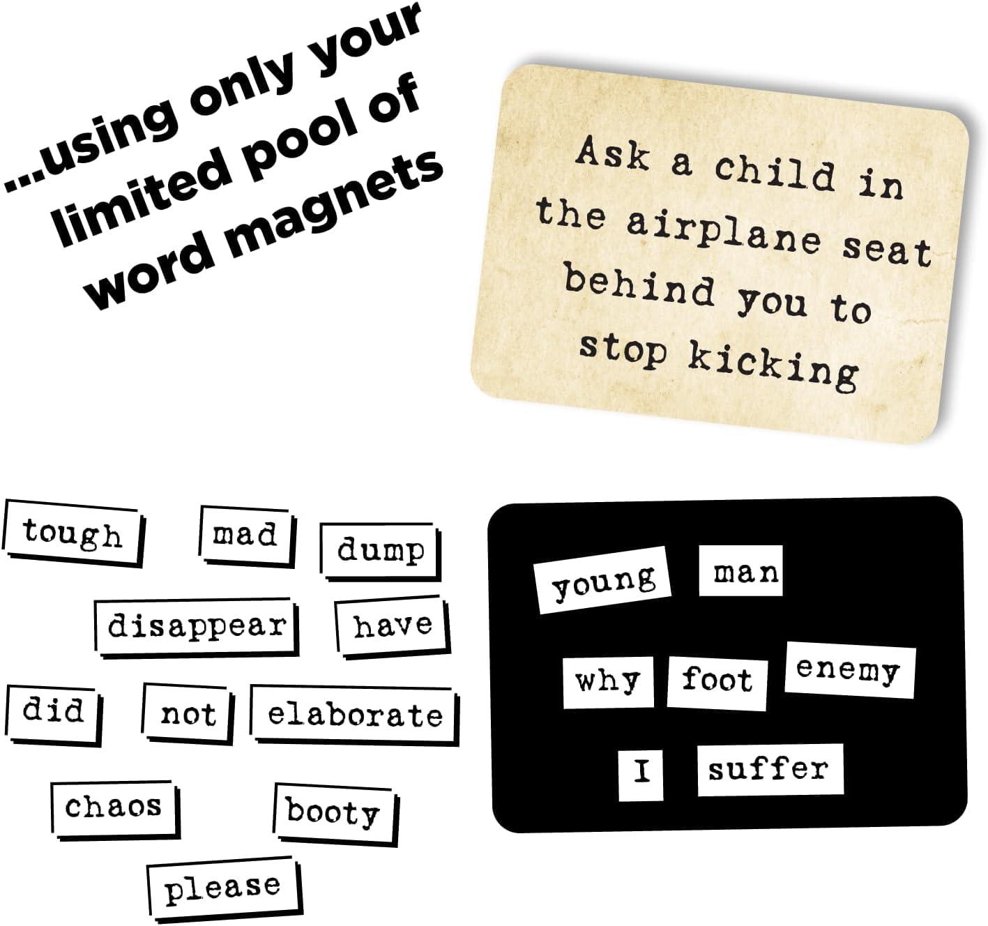 Ransom Notes Ransom Notes - The Ridiculous Word Magnet Party Game & Expansion Pack One Bundle, 3+ Players