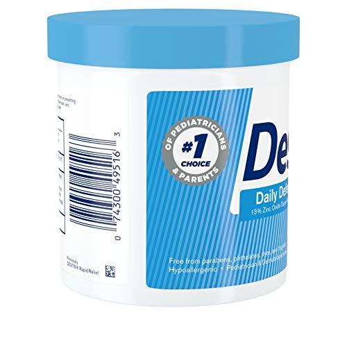 Desitin Desitin Daily Defense Baby Diaper Rash Cream with Zinc Oxide to Treat, Relieve & Prevent diaper rash, Hypoallergenic, Dye-, Phthalate- & Paraben-Free, 16 oz