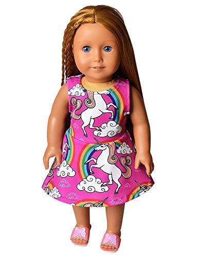 Little girl dresses outlet with matching doll dress