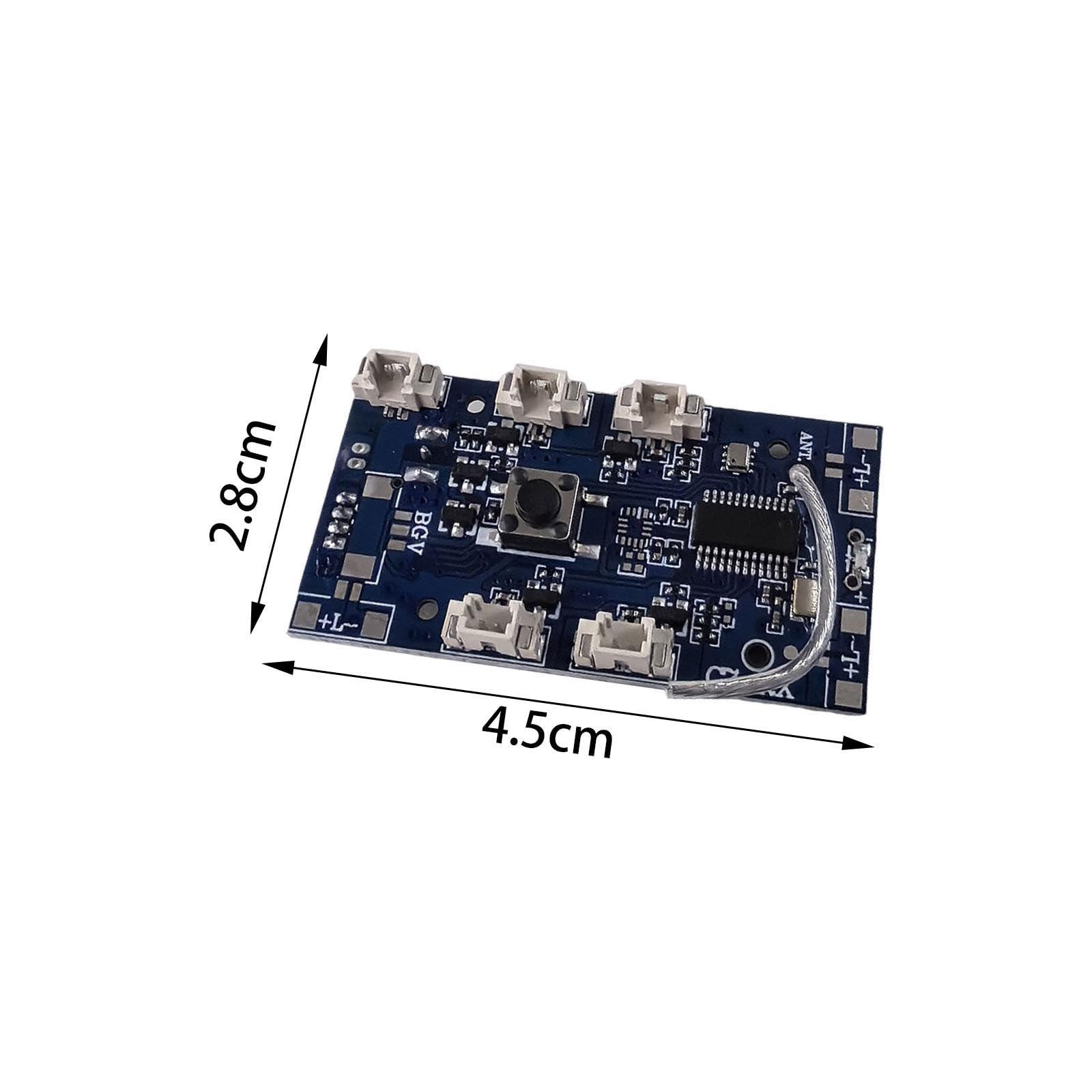 UGPLM UGPLM Receiver Board Professional Portable Main Board for E88Pro E88 RC Plane DIY Parts Accessories, Replacement New Version Receiver Board Main Board RC Parts