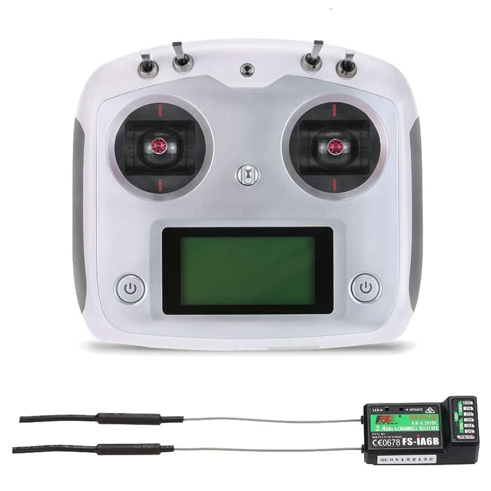 Xiangtat Xiangtat Flysky FS-I6S 10ch 2.4G AFHDS 2A RC Transmitter Control w/FS-iA6B Receiver for RC Drone Quadcopter