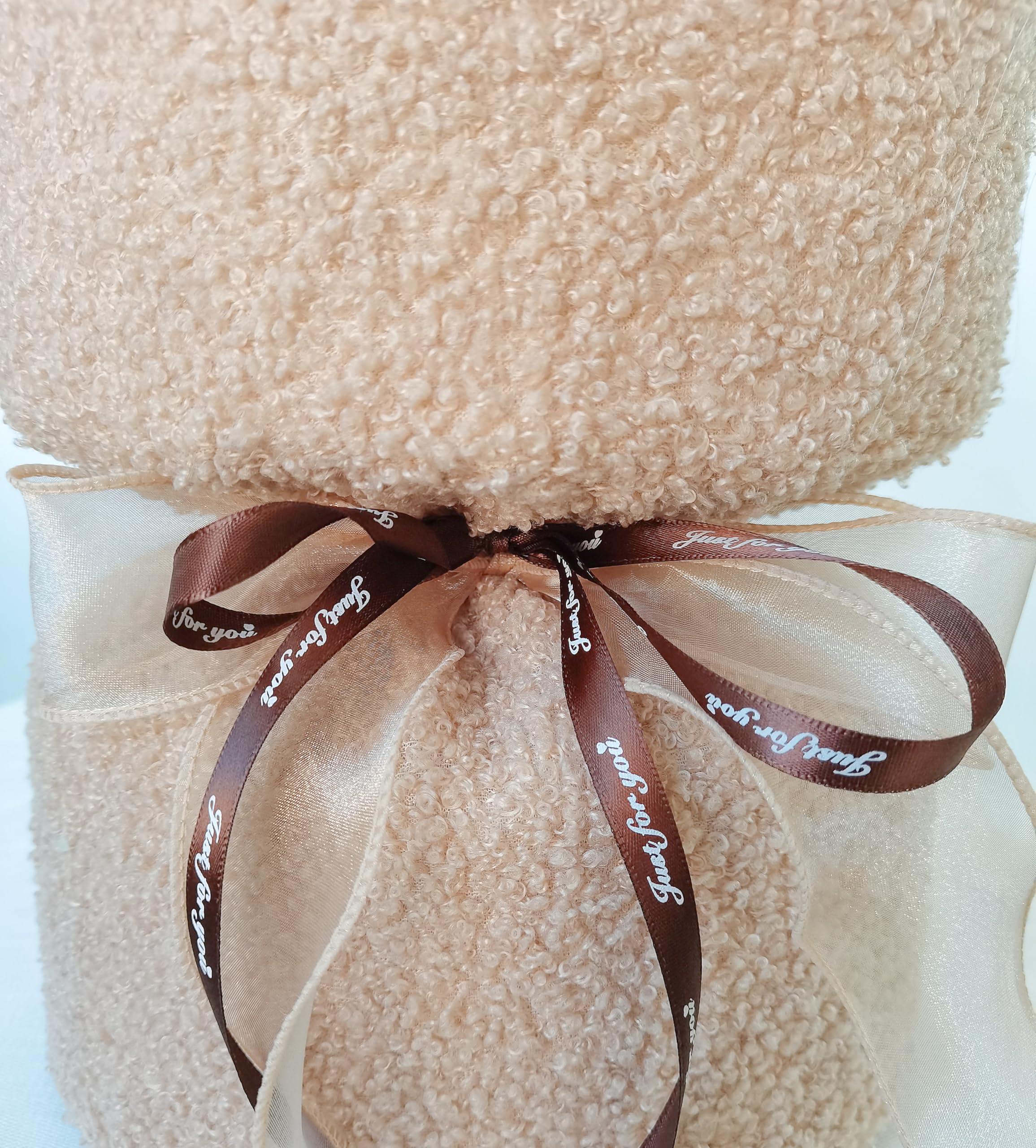 BBLION Cute Bear Bouquet - Handmade Plush Bear Bouquet with Cute Soap Flower for Any Occasions, Birthday, Bridal Shower, Graduation etc. (6 Little Bears)