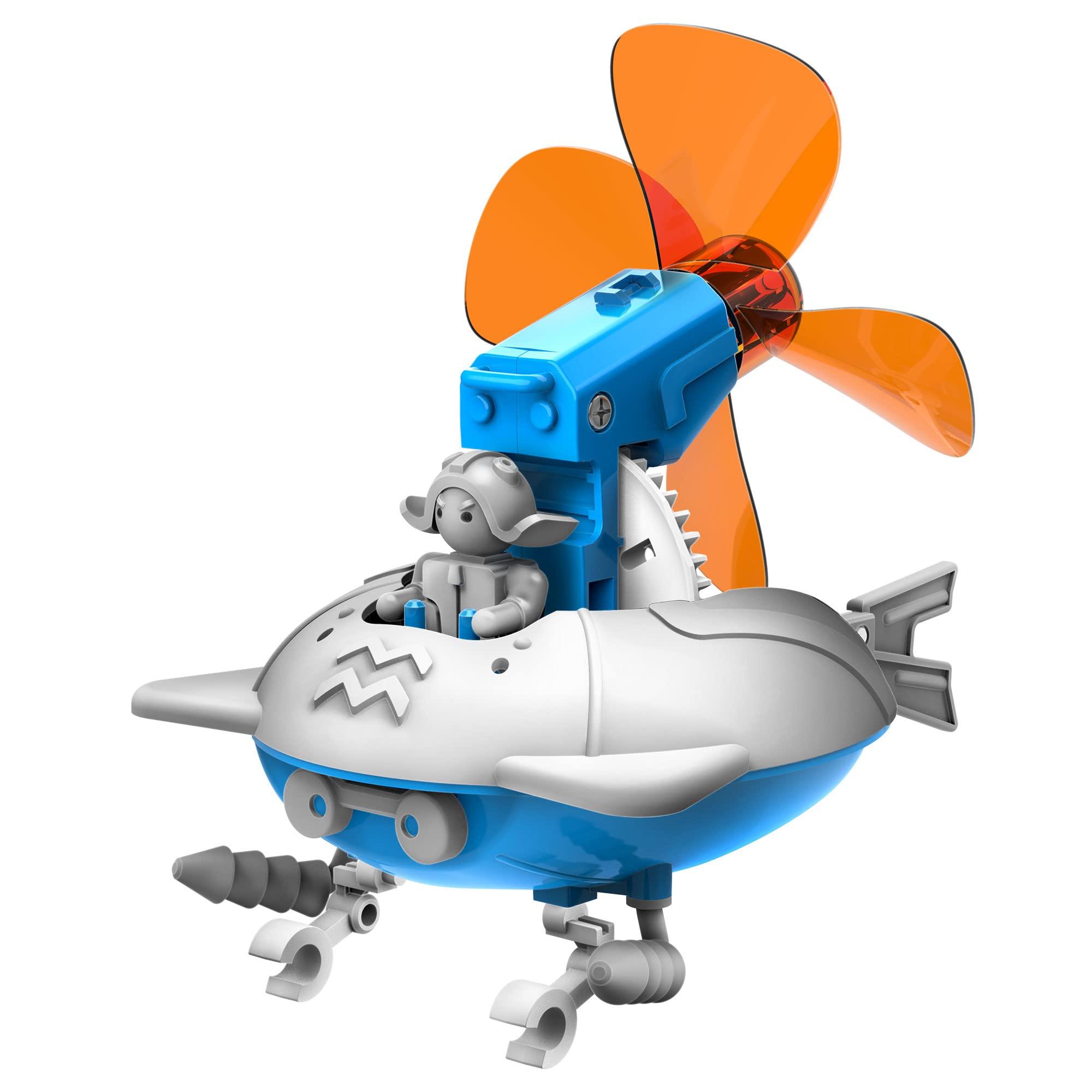 Thames & Kosmos Thames & Kosmos WindBots 6-in-1 Engineering STEM Kit | Build 6 Wind-Powered Bots, No Batteries/Electricity Required | Explore Wind Technology, Gear Ratios & More | Full-Color Manual & Experiment Guide
