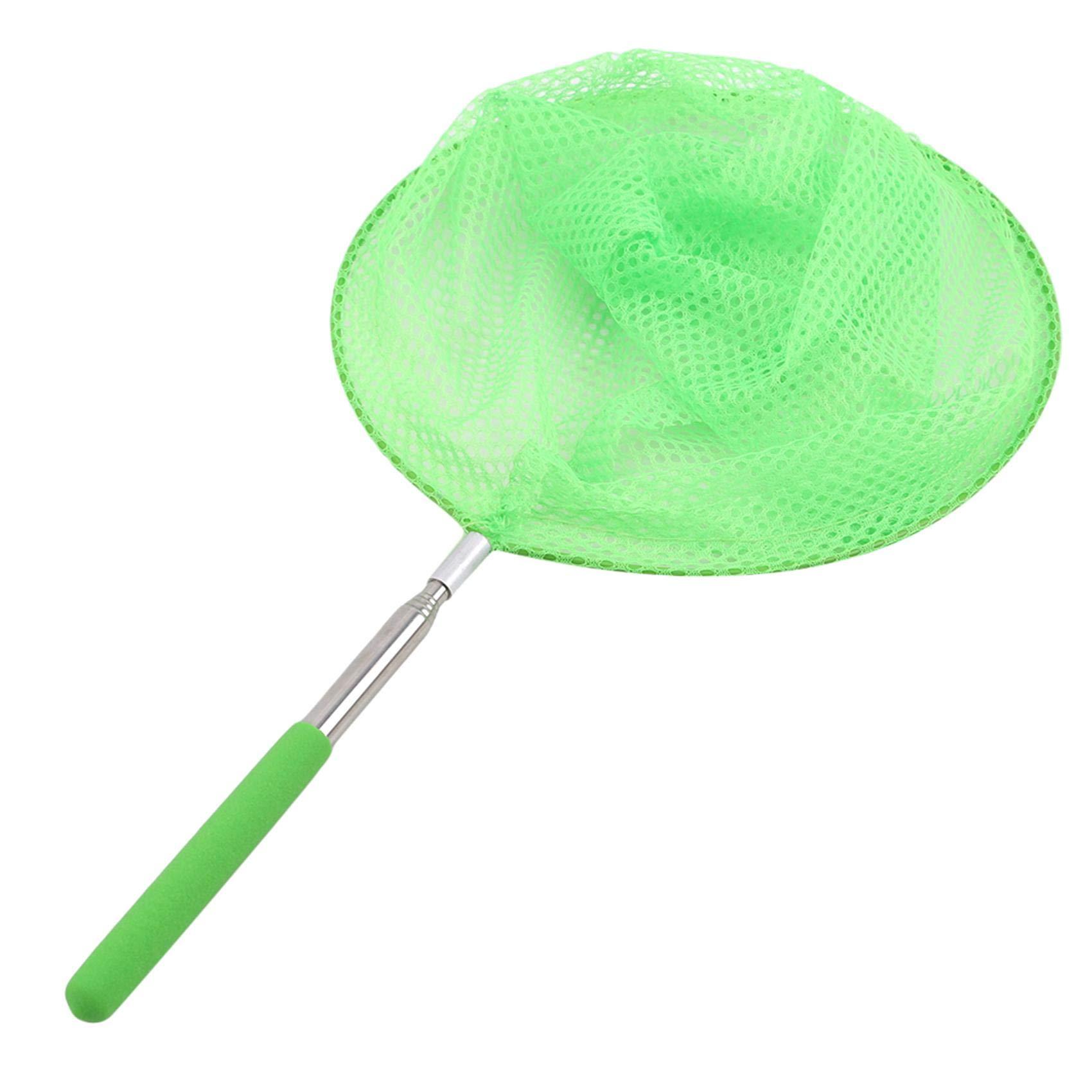 Essencedelight Essencedelight Telescopic Butterfly Net Dragonfly Nets Insect Collecting Net Bug Catching Net Extendable Bird Net Fishing Nets Outdoor Tools,Green