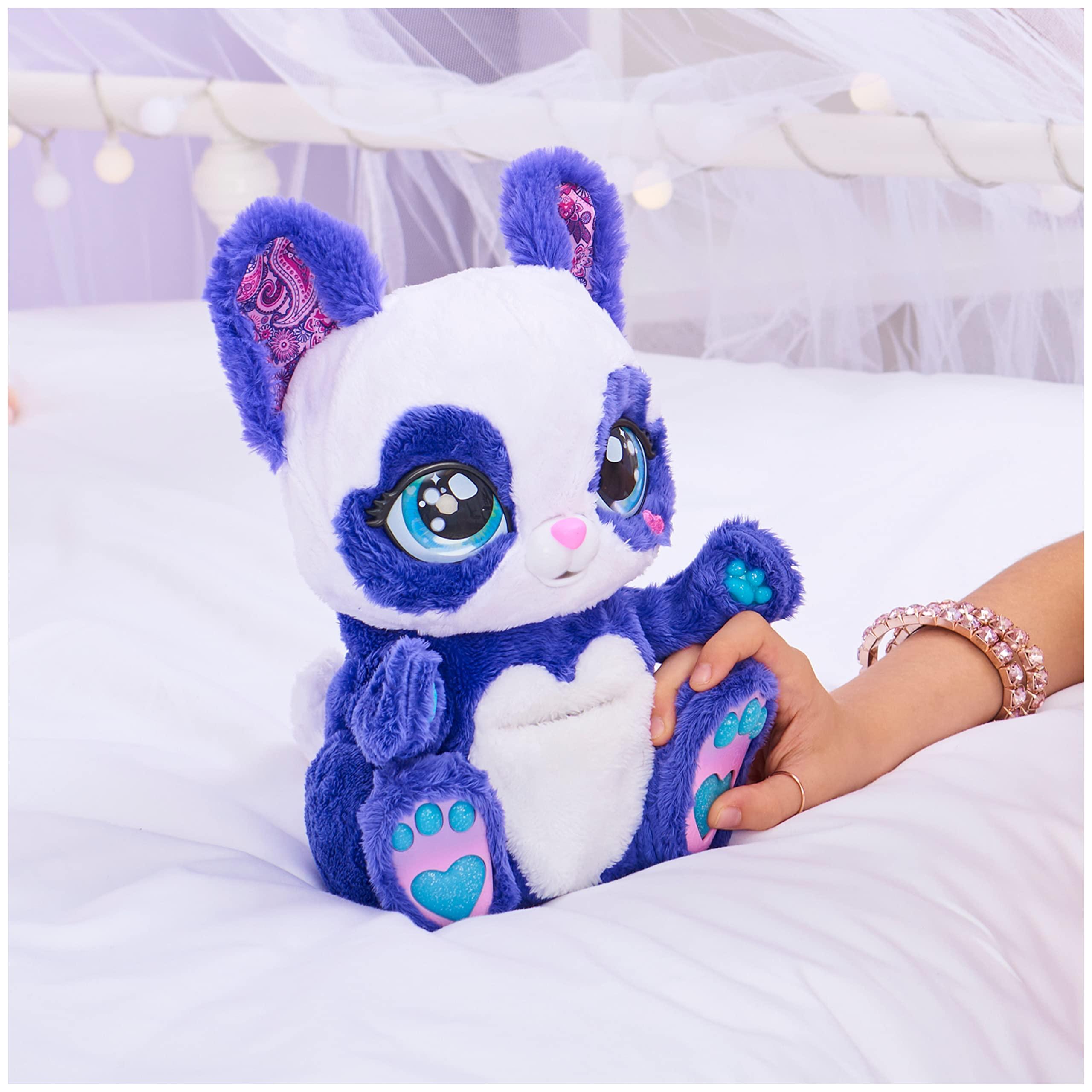 Peek-A-Roo Peek-A-Roo - Interactive Panda-Roo Plush Toy with Mystery Baby-Roo Surprise - Over 150 Sounds & Actions, 10+ Engaging Games, Songs, Boosts Imagination & Creativity for Girls Ages 5+