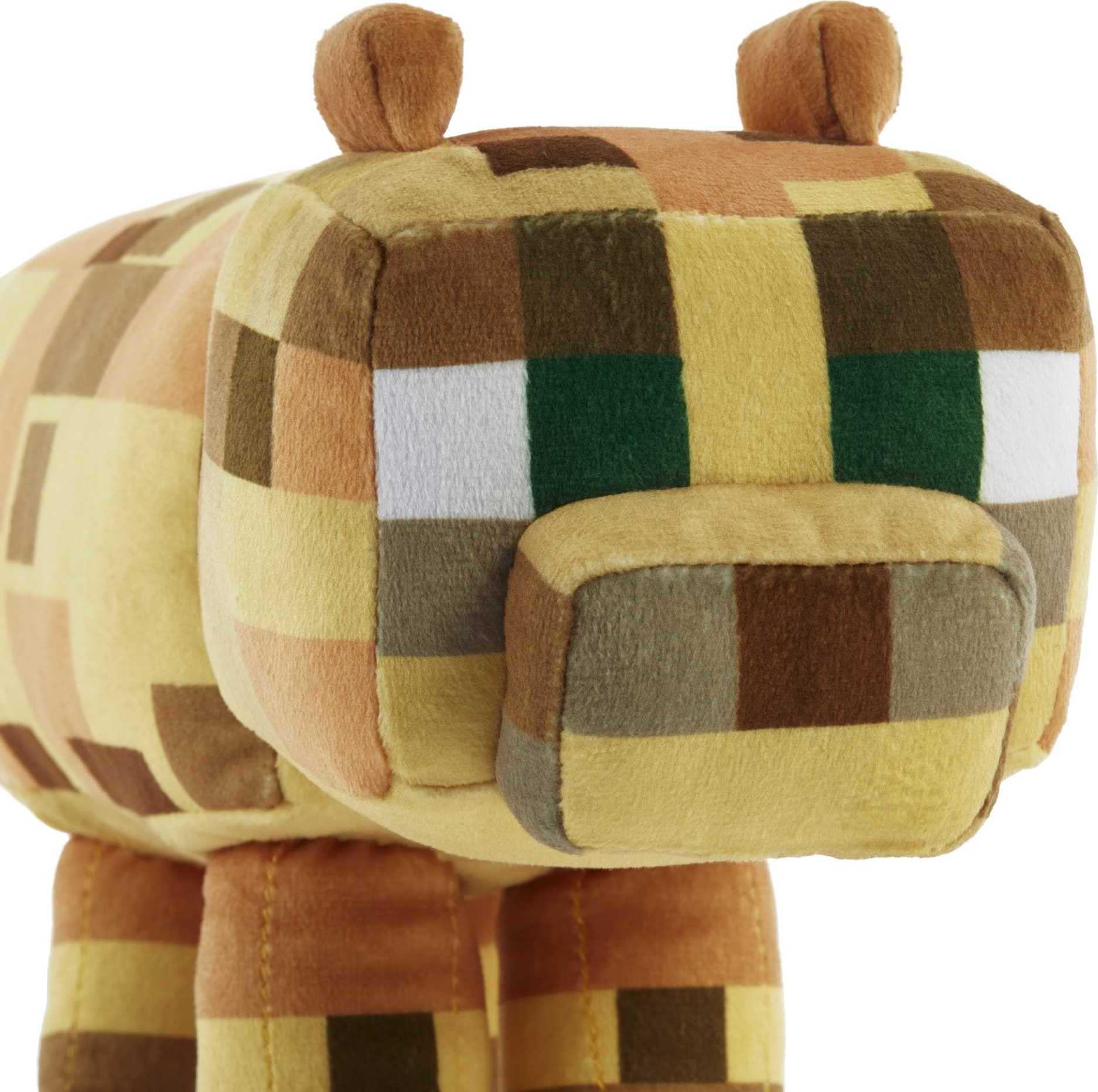 Mattel Mattel Minecraft Basic Plush Ocelot Soft Doll, Video Game-Inspired Collectible Toy for Kids & Fans Ages 3 Years Old & Up