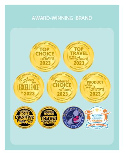 Regalo Regalo Hideaway 54-Inch Extra Long Bed Rail Guard, with Reinforced Anchor Safety System