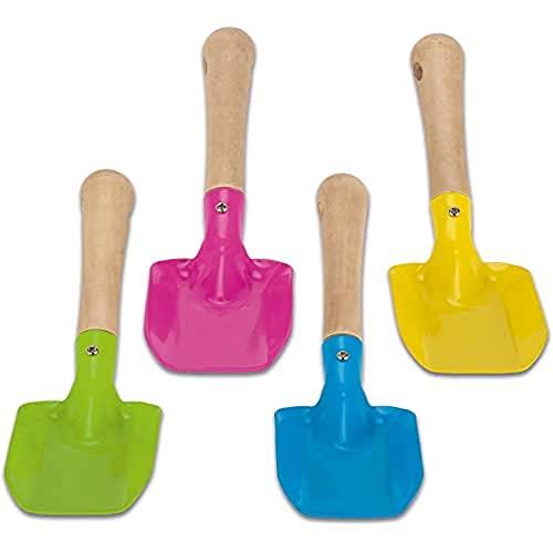 Goki Goki 63929 Metal Mini Sand Shovel with Wooden Handle, Mixed