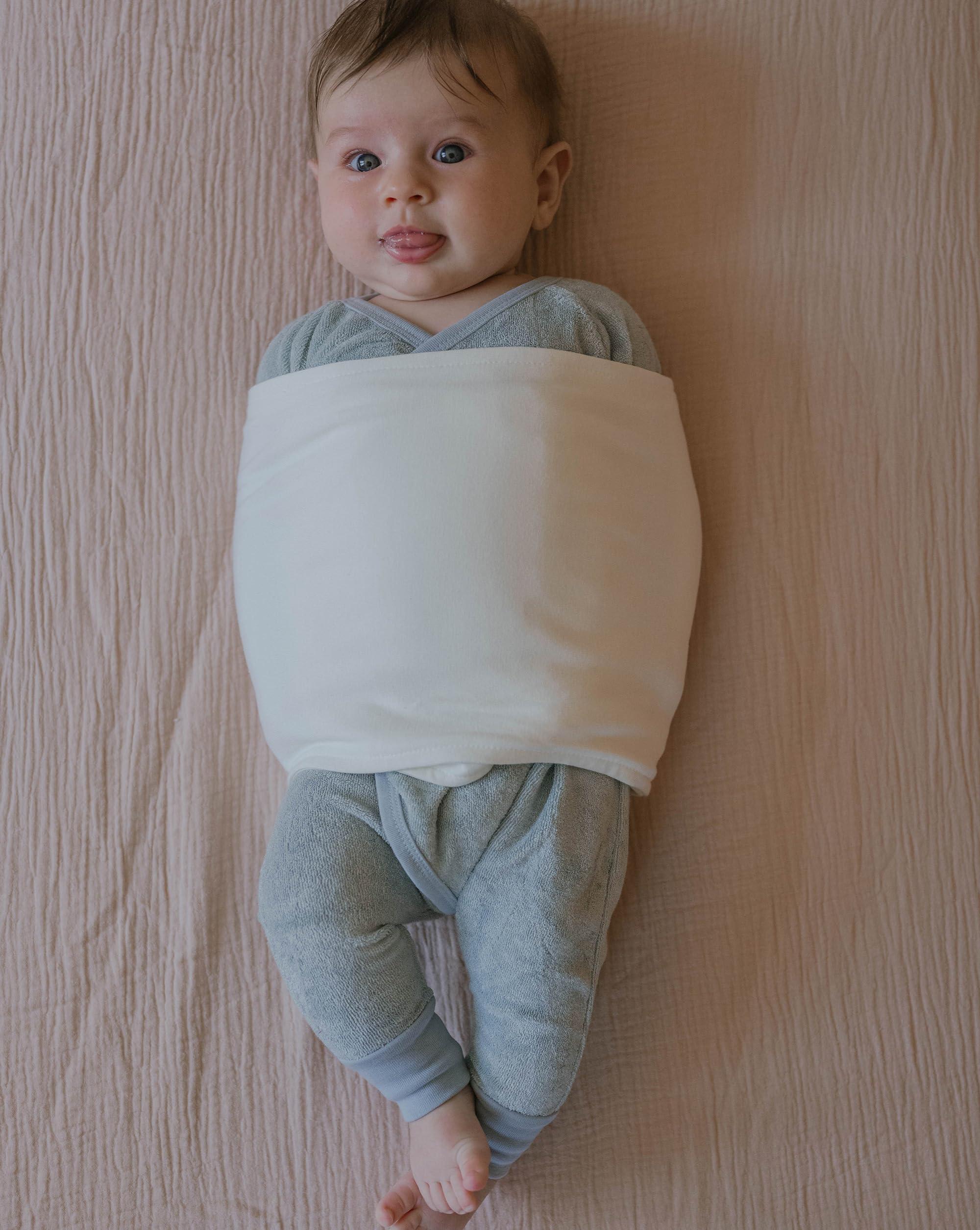 The Butterfly Swaddle The Butterfly Swaddle Organic Cotton Blend, All-in-One Butterfly Wing Sleep Sack Transitional Training System for Newborn Infant Baby with Wash Bag, Large (12-17 lbs), Mellow Yellow