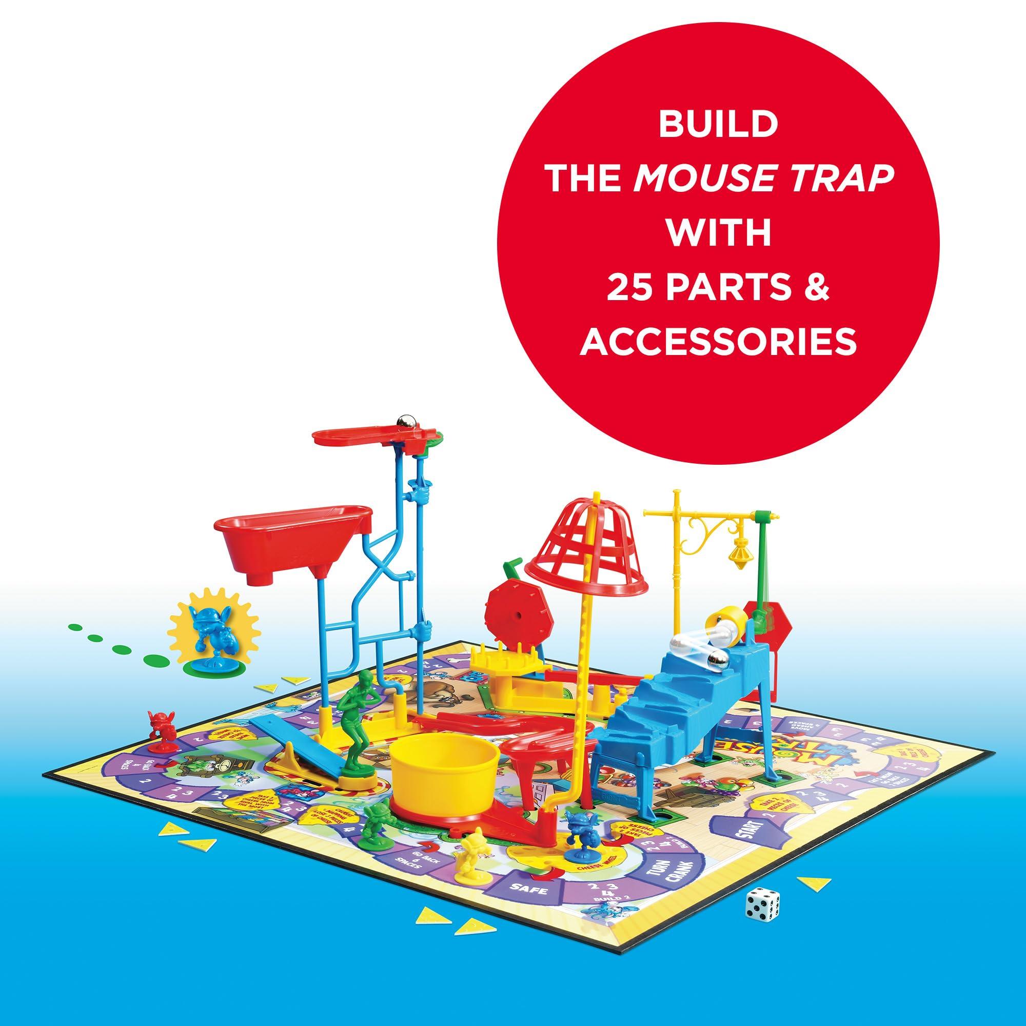 Hasbro Hasbro Gaming Mouse Trap Kids Board Game, Family Board Games for Kids, Kids Games for 2-4 Players, Family Games, Kids Gifts, Ages 6 and Up (Amazon Exclusive)