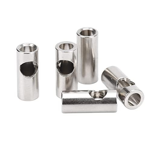 Dilwe Dilwe RC Motor Shaft Adapter, 3.17mm to 5mm Pinion Reducer Sleeve Adapter Stainless Steel Shaft Adapter Motor Axle Change Over RC Accessories for Converting RC Motor 3650 550 540 Pinion Gears